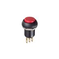 Apem Inc Pushbutton Switch, Spdt, Momentary, 3A, 28Vdc, Quick Connect Terminal, Panel Mount IMP7Z462